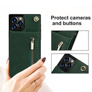 Functional iPhone Samsung Phone Case Mini Phone Bag with Card Holder