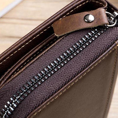 Genuine Leather Multi Card Wallet