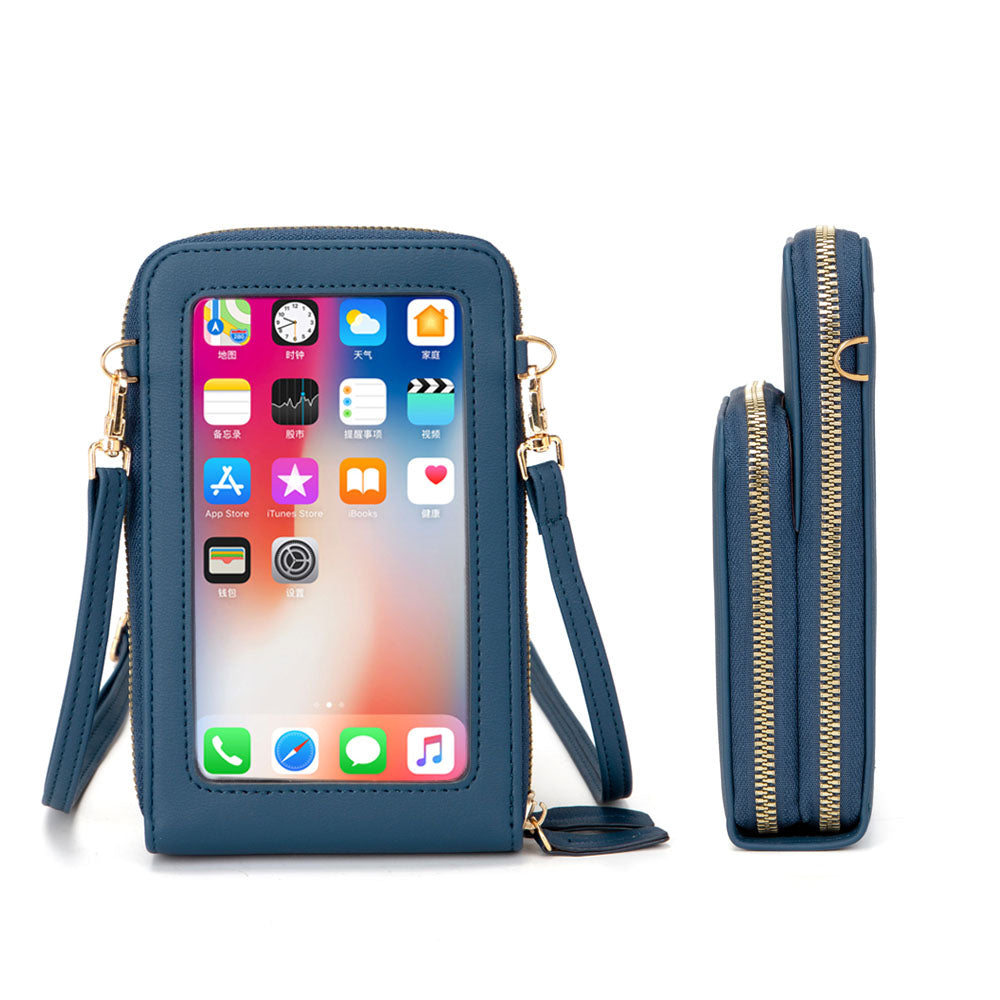 Large Capacity Phone Purse With Clear Window