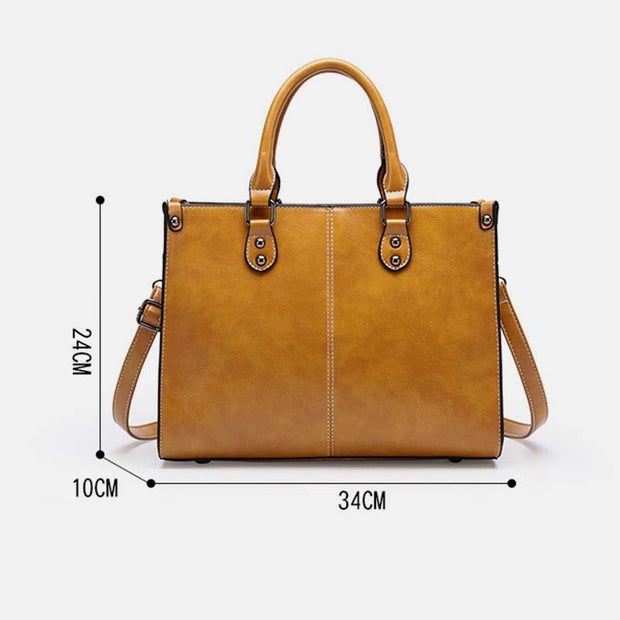 Large Capacity Elegant Handbag Tote