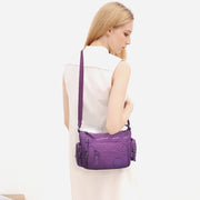 Women Shoulder Handbag Roomy Multiple Pockets Crossbody Bag Ladies Purse