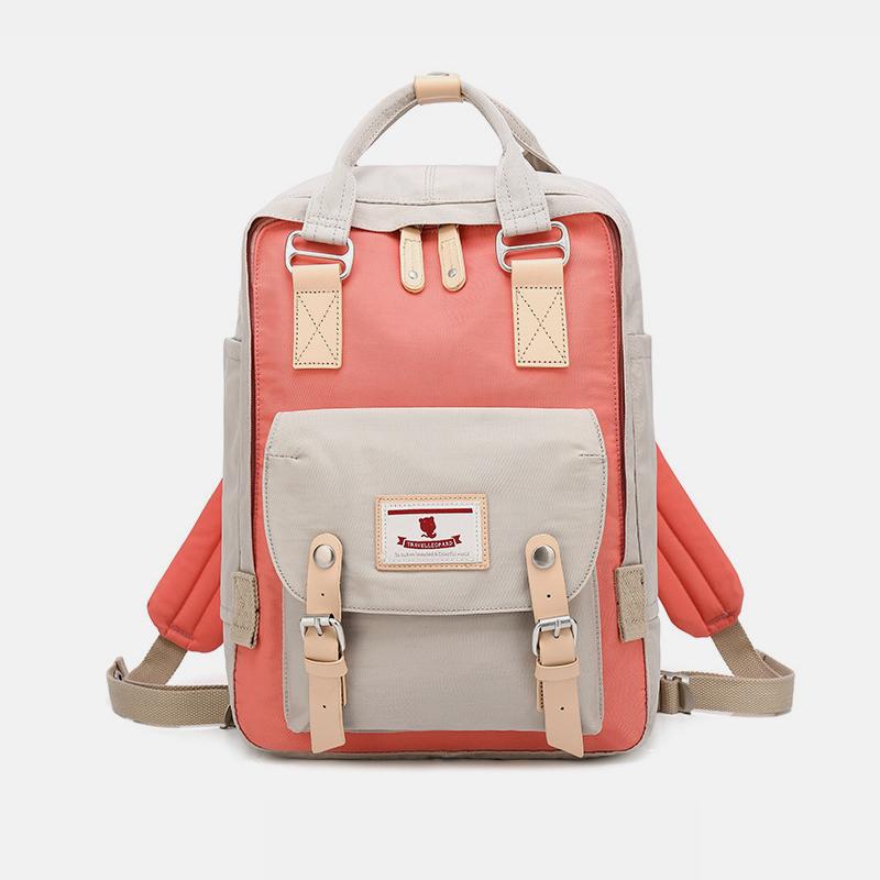 Waterproof College Style Vintage Travel Backpack