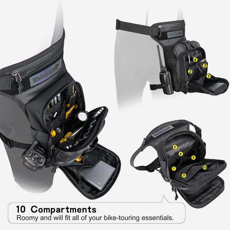 Leg Bag For Men Travel Outdoor Motorcycling Multi Functional Bag