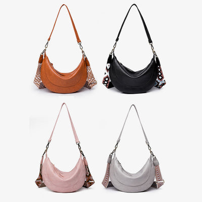 Shoulder Bag For Women Large Capacity Pu Leather Crossbody Bag