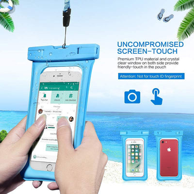 Universal IPX8 Waterproof Phone Case Underwater Case for Outdoor Sports