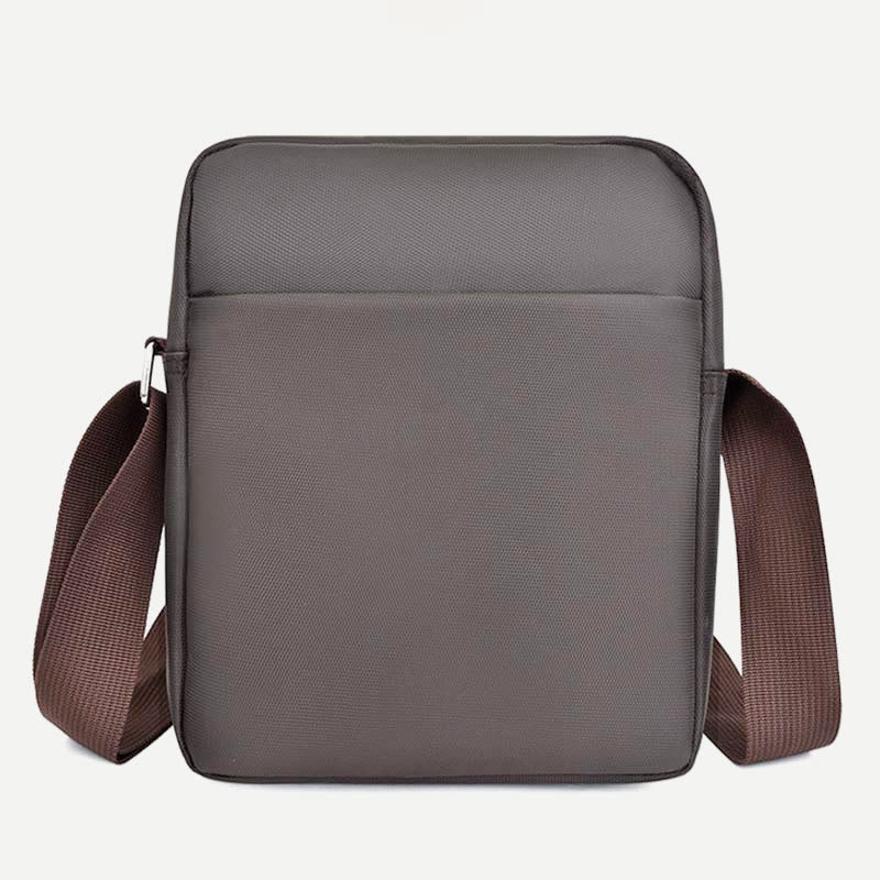 Messenger Bag for Men Minimalist Lightweight Casual Travel Crossbody Backpack