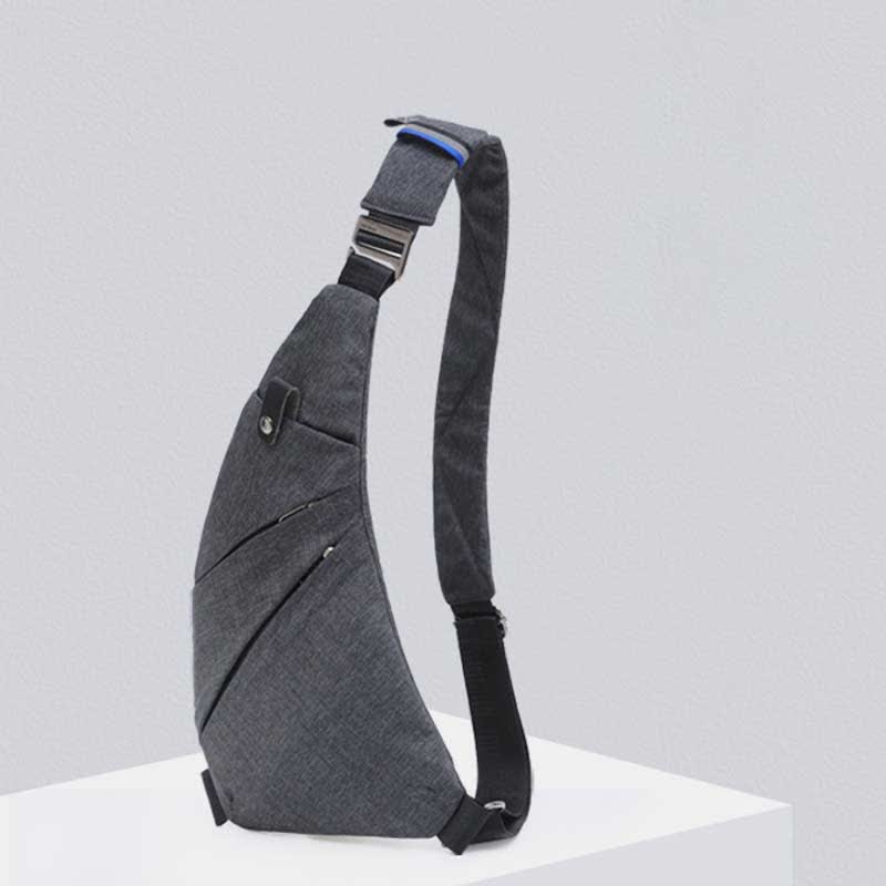 Lightweight Durable Sling Chest Bag Waterproof Scratchproof Daypack Casual Men Purses