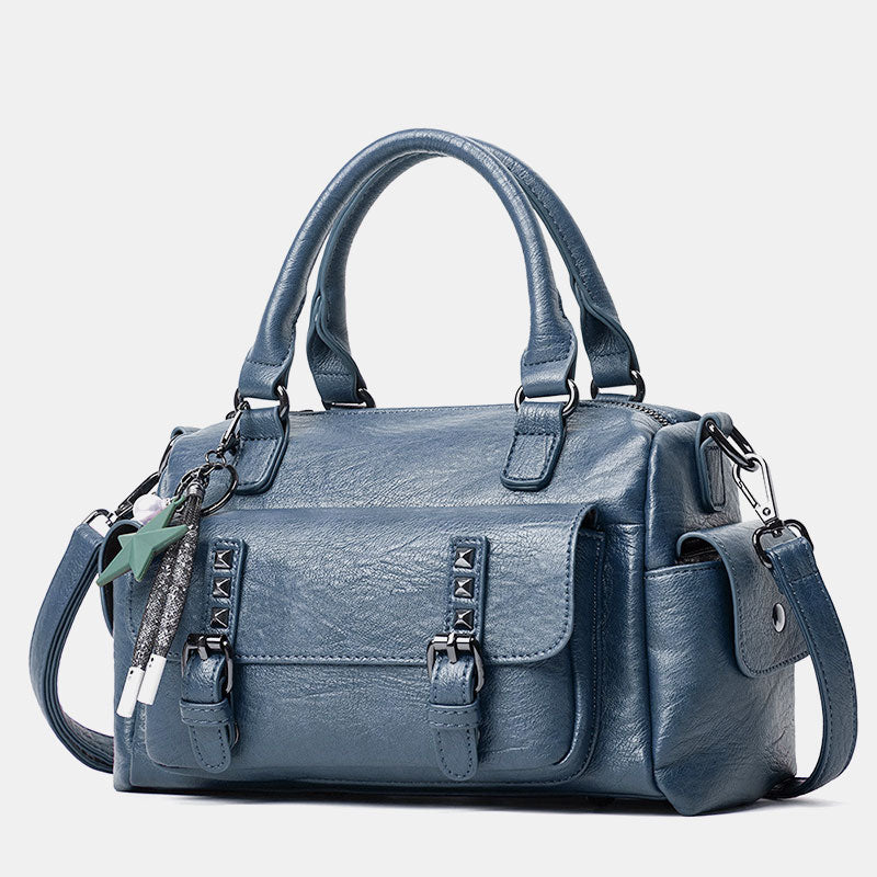 Large Capacity Elegant Rivet Tote Bag