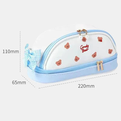 Pencil Case For Women Simple Cute Large Capacity Pen Case