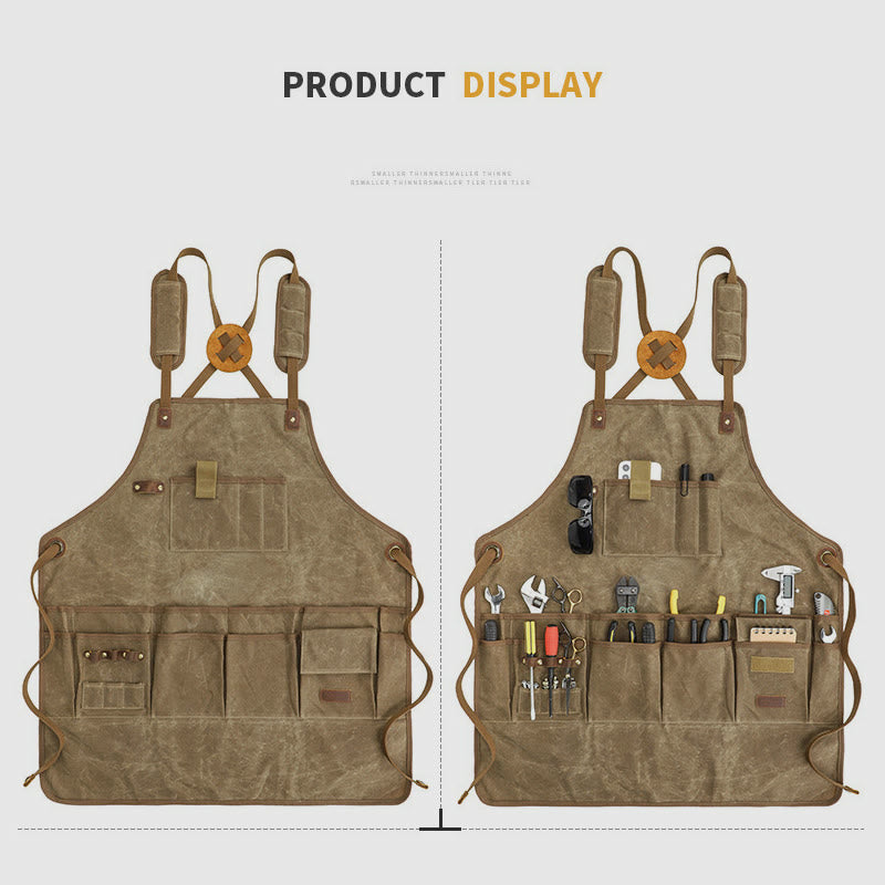 Tool Bag For Craftsman Thick Waterproof Canvas Slit Tool Apron