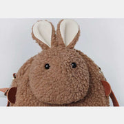 Cute Plush Bunny Crossbody Bag Fluffy Rabbit Shoulder Bag Handbags