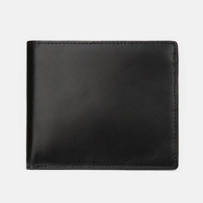 Soft Genuine Leather Multi-Slot RFID Slim Wallet