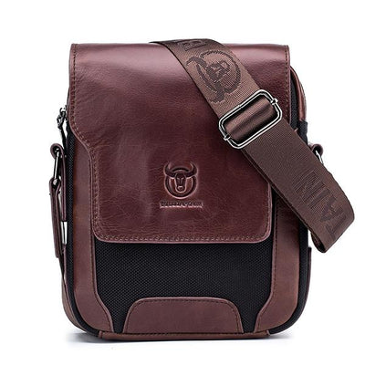 Genuine Leather Business Crossbody Bag