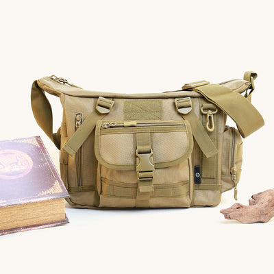 Waterproof Tactical Military Multi-Pocket Crossbody Bag