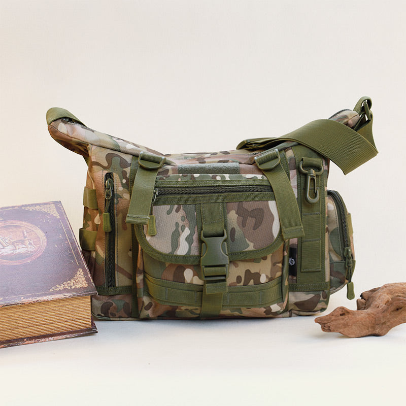 Waterproof Tactical Military Multi-Pocket Crossbody Bag