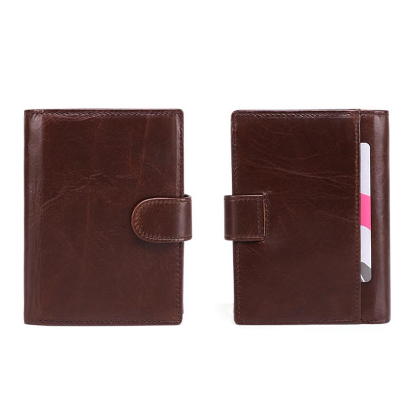 Large Capacity RFID Multi-Slot Vintage Wallet