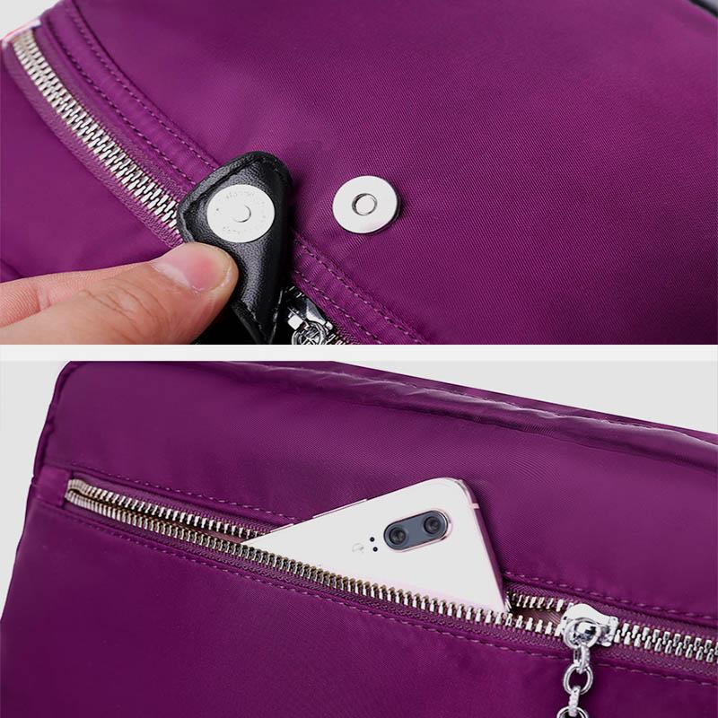 Nylon Waterproof Outdoor Shoulder Crossbody Bag