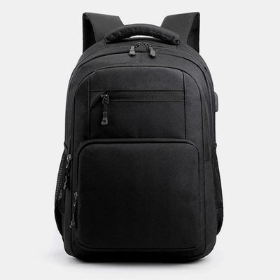 Wear-Resistant Large Capacity Laptop Backpack With USB Charging Port