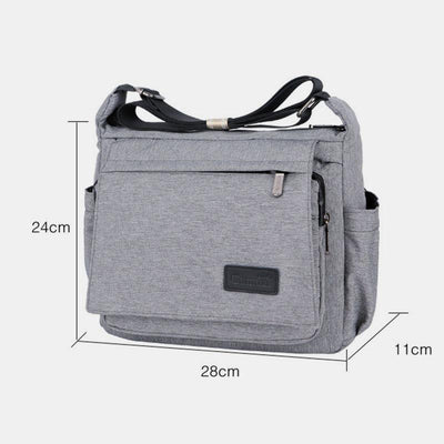 Water-Resistant Multifunctional Travel Crossbody Bag