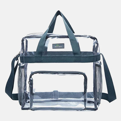 Large Capacity Waterproof Casual Transparent Handbag