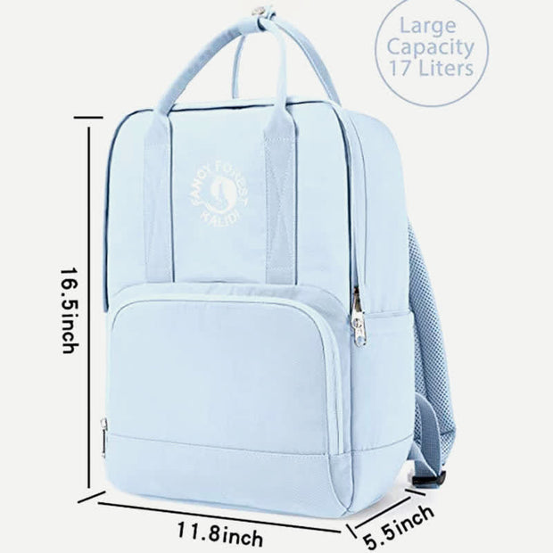 Large Capacity Laptop Backpack School Bookbag Travel Bag with Top Handle