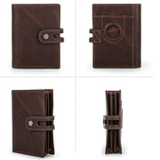Roomy Leather Airtag Wallet