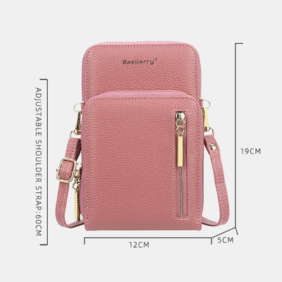 Small Crossbody Cellphone Purse for Women Mini Messenger Shoulder Bag