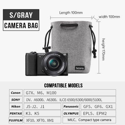 SLR Camera Bag For Travel Waterproof Portable Lens Protective Bag