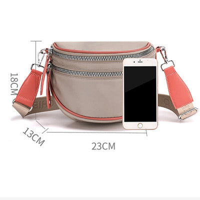 Crossbody Bag for Women Lightweight Casual Nylon Shell Shoulder Bag