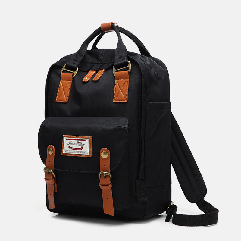 Large Multi-Pocket College Vinatge Travel Bakcpack