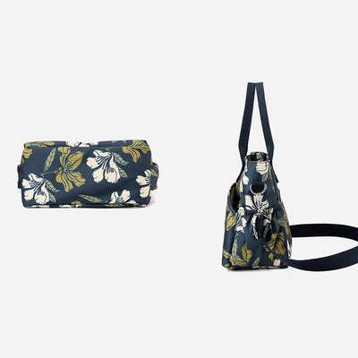 Top-Handle Bag For Women Ethnic Flower Style Crossbody Bag