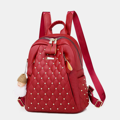 Large Capacity Studded Backpack