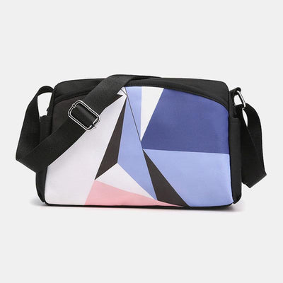 Lightweight Waterproof Color Black Crossbody Bag