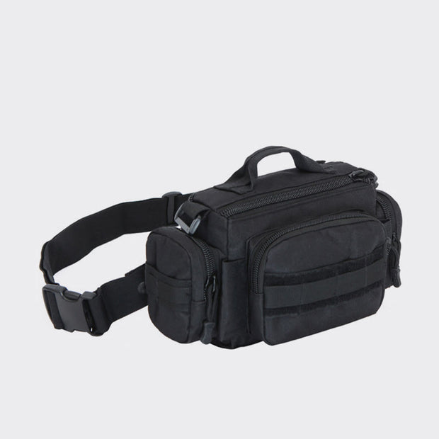 Waist Bag For Men Outdoor Multi-Purpose Riding Large Crossbody Shoulder Bag