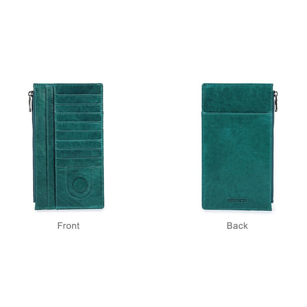 Leather Phone Holder Airtag Wallet