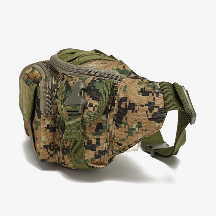 Camouflage Tactical Crossbody Bag Wear Resistant Hip Belt Waist Pack