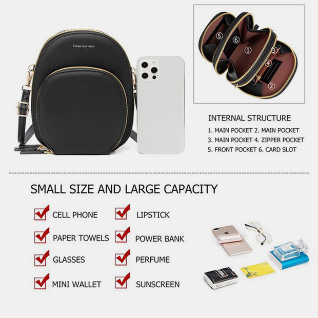 Lightweight Large Capacity Elegant Crossbody Bag
