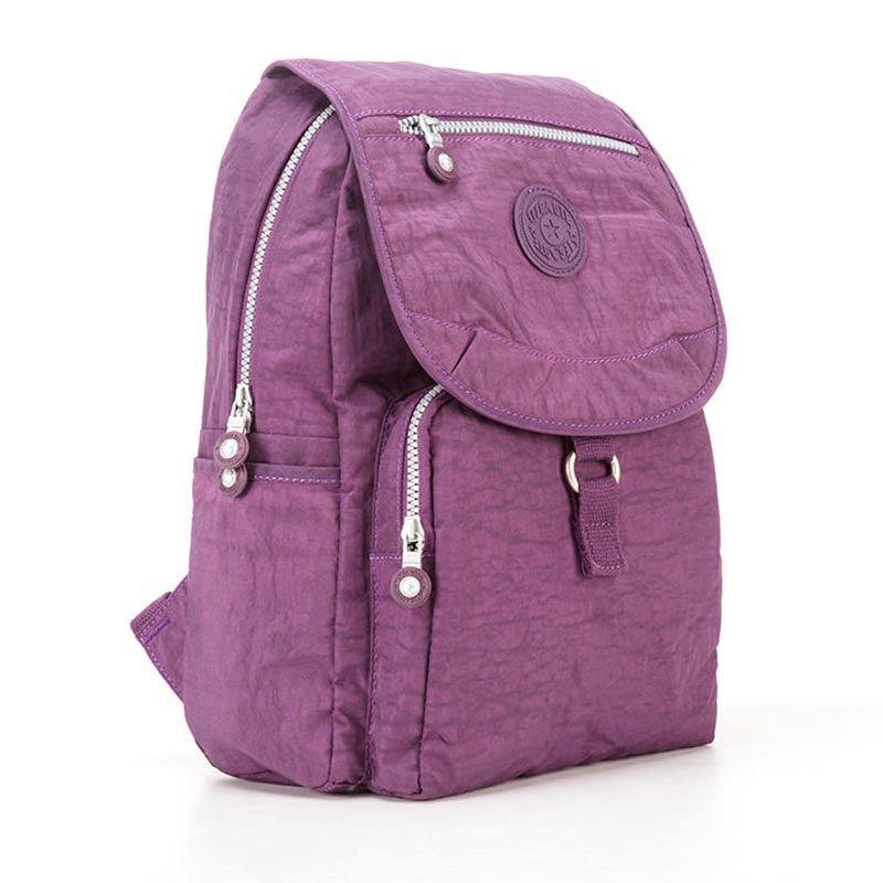 Nylon Backpack for Women Girls Lightweight Mini Backpack Purse Travel Daypack