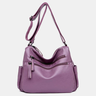 Casual Multi-Pocket Large Crossbody Bag