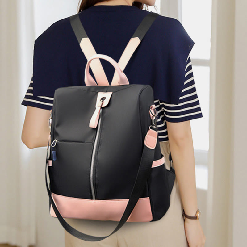 Backpack For Women Casual Travel Waterproof Oxford Shoulder Bag