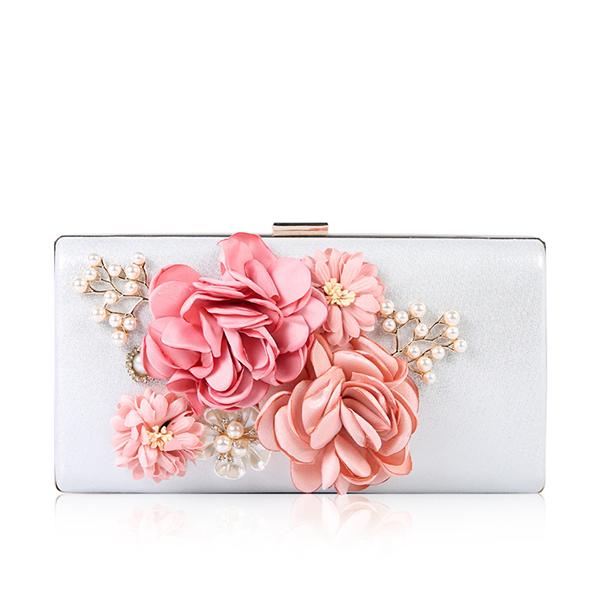 Floral Evening Clutch Bag