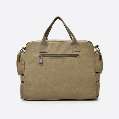 Messenger Bag for Men Casual Canvas Multi-Pocket crossbody bag