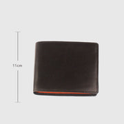 Wallet For Men RFID Genuine Leather Multiple Card Slot Purse
