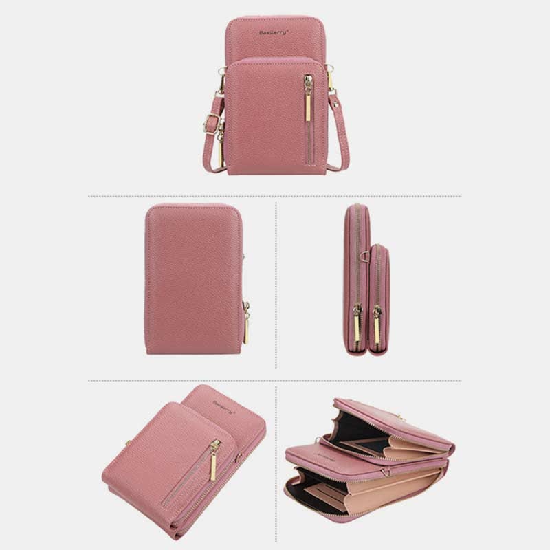 Small Crossbody Cellphone Purse for Women Mini Messenger Shoulder Bag