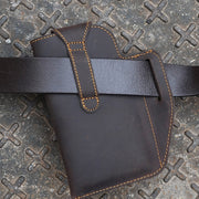 Limited Stock: Genuine Leather Waist Phone Bag