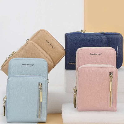 Small Crossbody Cellphone Purse for Women Mini Messenger Shoulder Bag