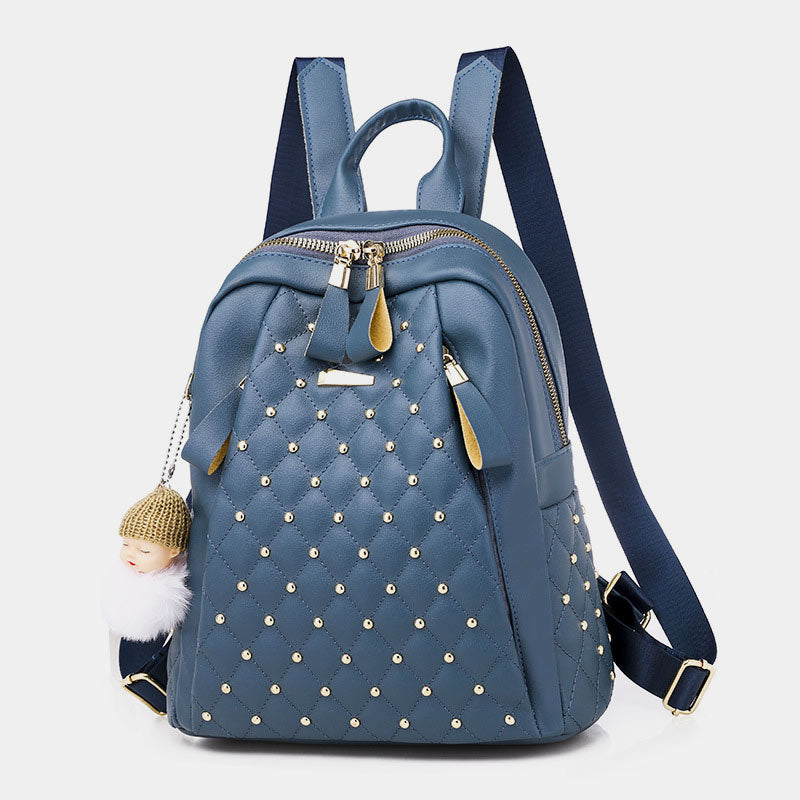 Large Capacity Studded Backpack