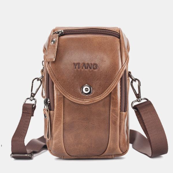 Genuine Leather Phone Purse Crossbody Bag