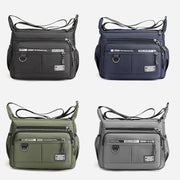 Crossbody Bag For Men Large Capacity Nylon Casual Shoulder Bag