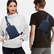 Sling Bag For Outdoor Walking Adjustable Wide Strap Casual Bag